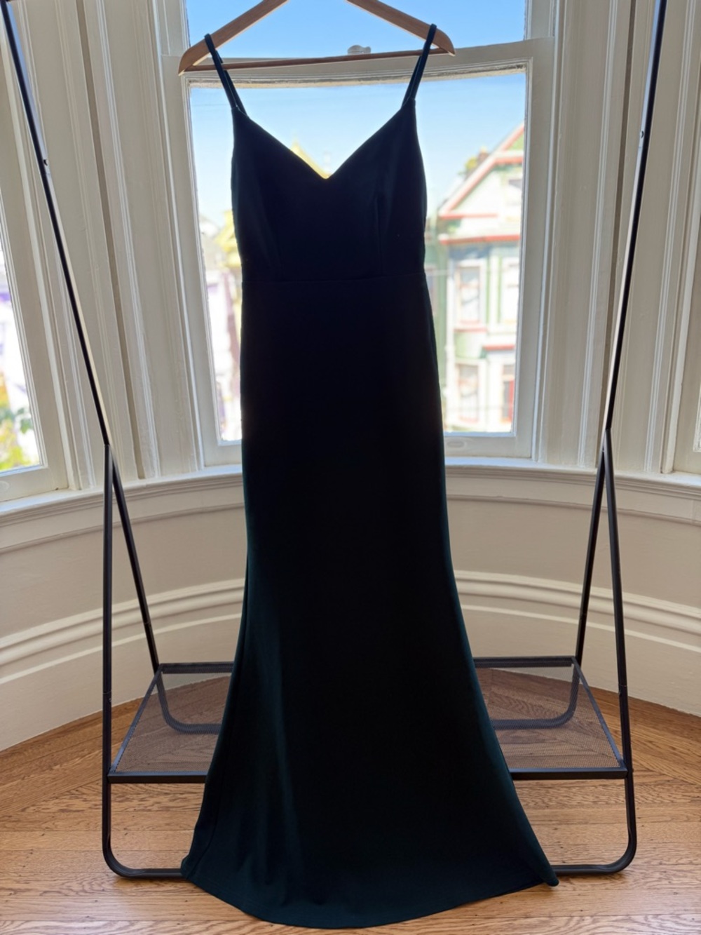 Lulus Teal Green Formal Gown - Picture 4 of 10
